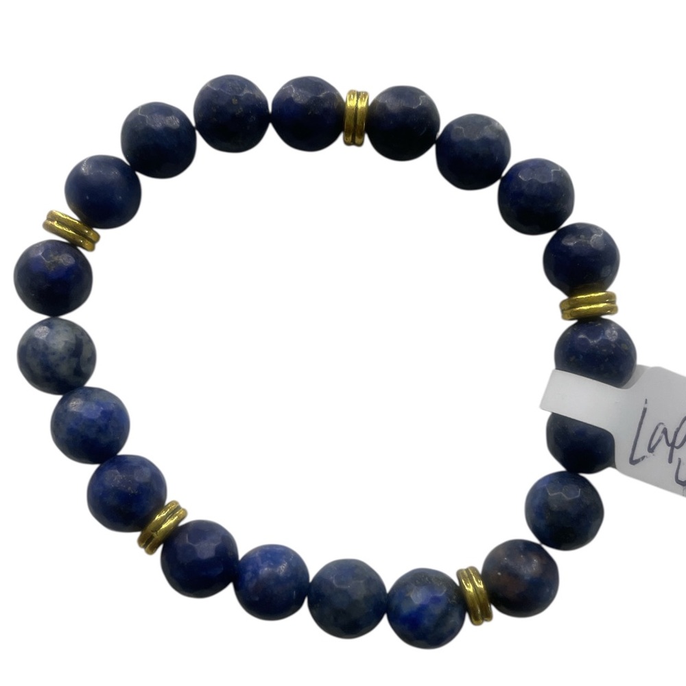 Lapis lazuli gemstone bracelet - Picture 1 of 5